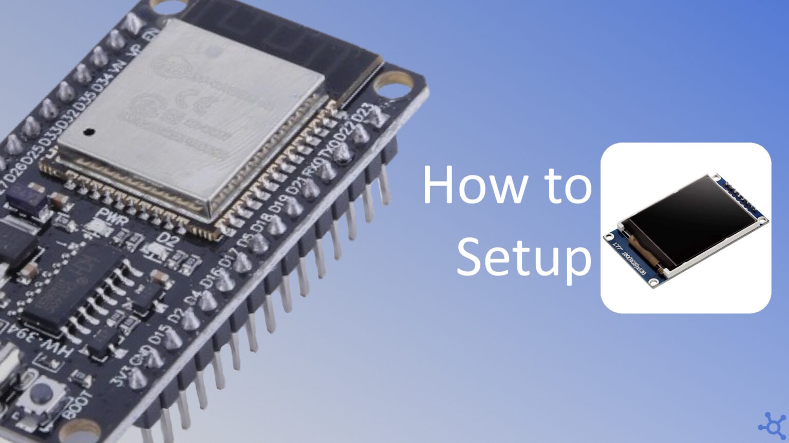 Esp32 Tutorial: ST7735 TFT Display - TMVTech